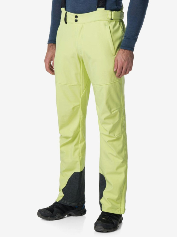 Kilpi Ανοιχτό πράσινο ανδρικό παντελόνι σκι Softshell Kilpi RHEA