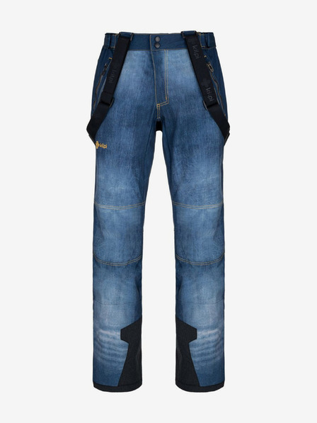 Kilpi Σκούρο μπλε ανδρικό softshell παντελόνι σκι Kilpi JEANSO