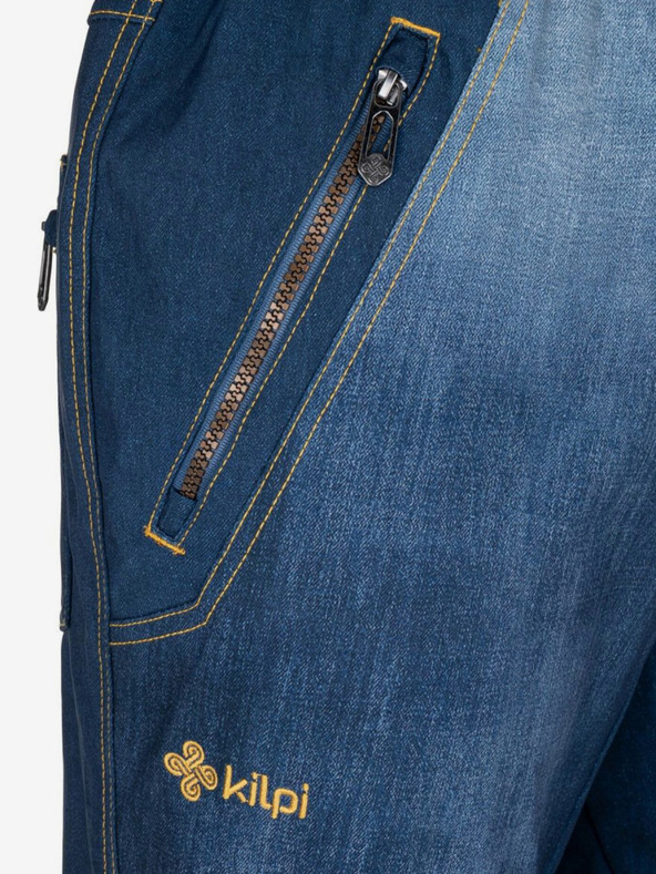 Kilpi Σκούρο μπλε ανδρικό softshell παντελόνι σκι Kilpi JEANSO