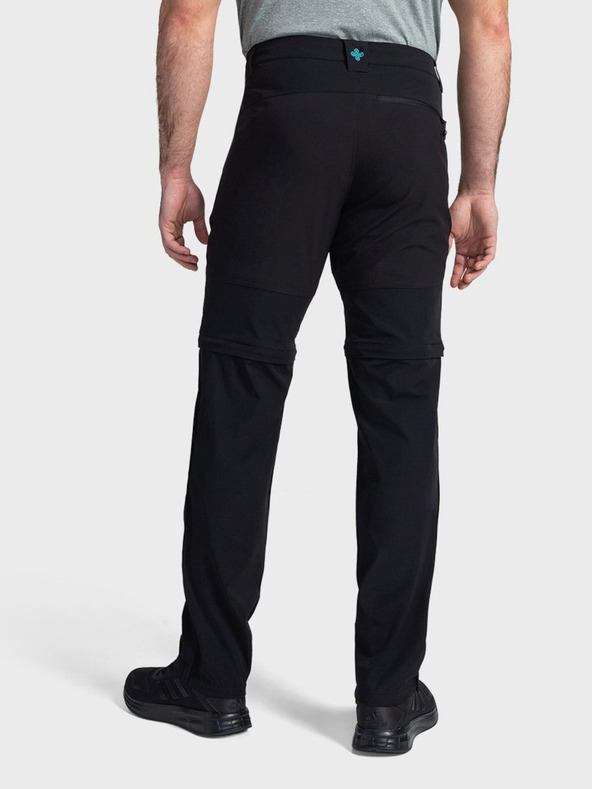 Kilpi Μαύρο ανδρικό παντελόνι εξωτερικού χώρου Kilpi HOSIO