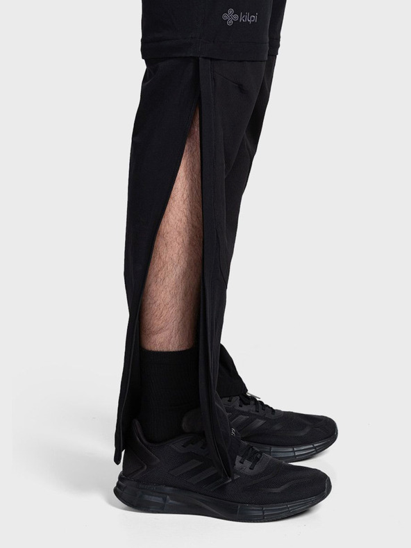 Kilpi Μαύρο ανδρικό παντελόνι εξωτερικού χώρου Kilpi HOSIO