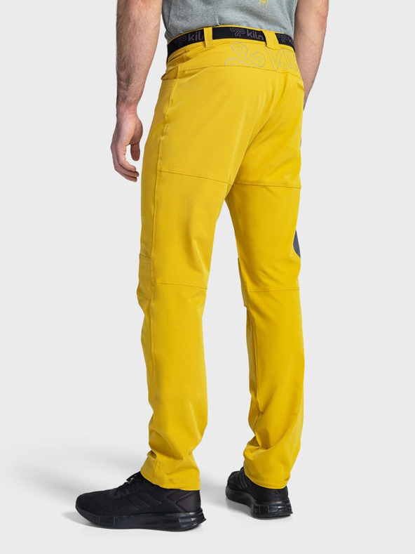 Kilpi Κίτρινο ανδρικό παντελόνι εξωτερικού χώρου Kilpi LIGNE