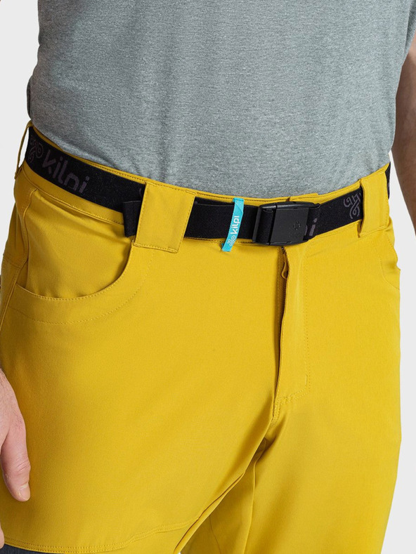 Kilpi Κίτρινο ανδρικό παντελόνι εξωτερικού χώρου Kilpi LIGNE
