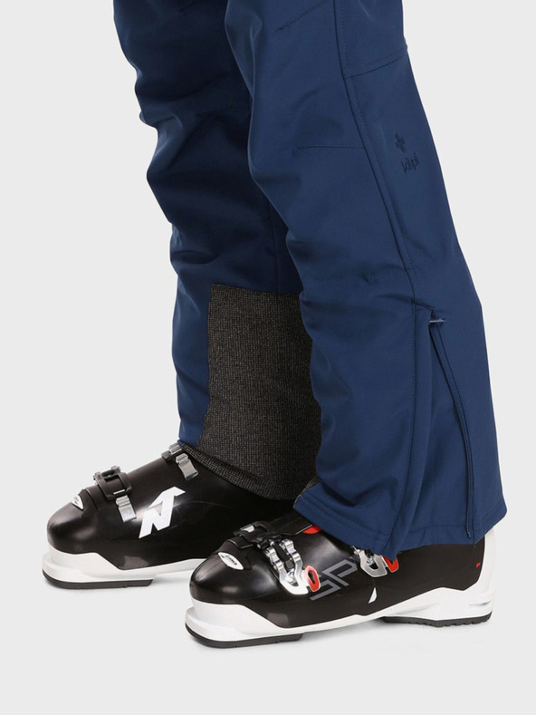 Kilpi Μπλε σκούρο ανδρικό softshell παντελόνι σκι Kilpi RHEA