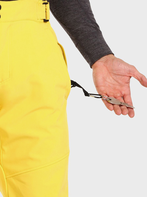 Kilpi Κίτρινο ανδρικό softshell παντελόνι σκι Kilpi RHEA