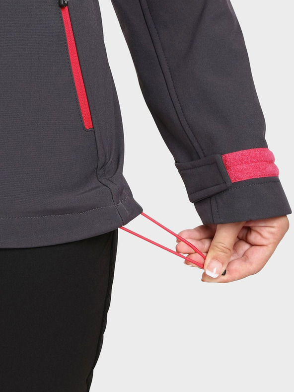 Kilpi Γκρι σκούρο γυναικείο softshell μπουφάν Kilpi RAVIA