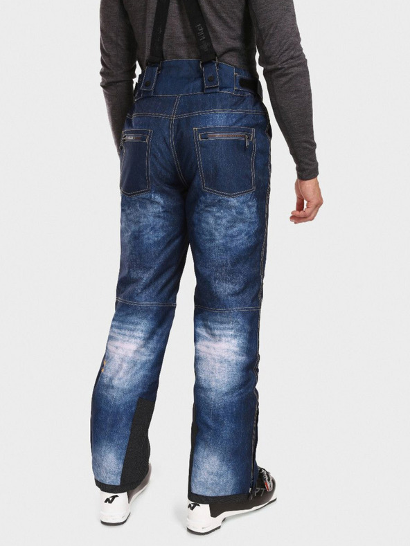 Kilpi Σκούρο μπλε ανδρικό παντελόνι σκι Kilpi DENIMO