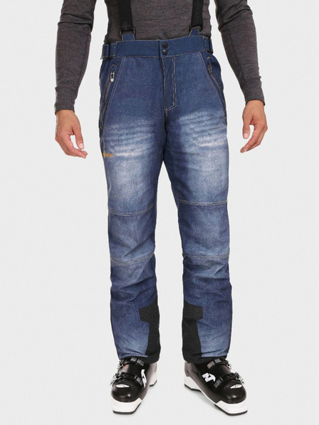 Kilpi Σκούρο μπλε ανδρικό softshell παντελόνι σκι Kilpi JEANSO