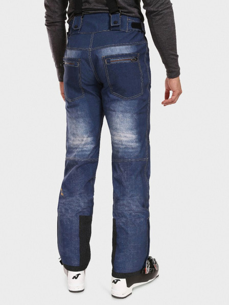 Kilpi Σκούρο μπλε ανδρικό softshell παντελόνι σκι Kilpi JEANSO
