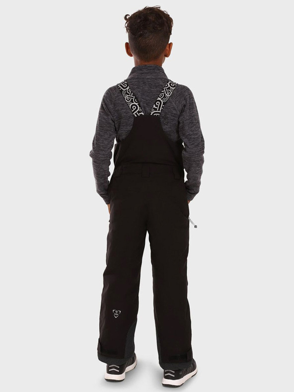 Kilpi Μαύρο παιδικό παντελόνι σκι Kilpi CHARLIE