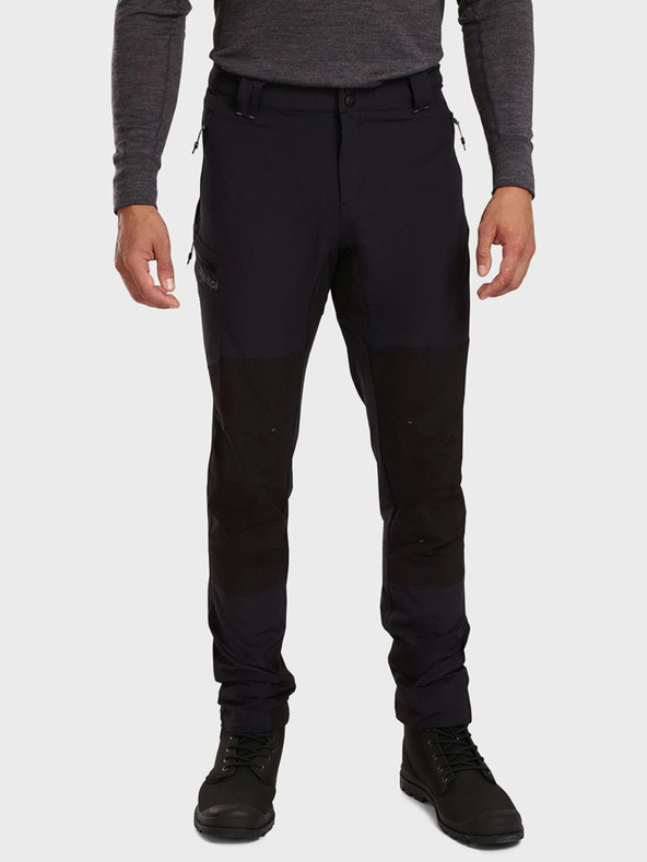 Kilpi Μαύρο ανδρικό παντελόνι εξωτερικού χώρου KILPI TIDE