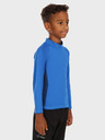Kilpi Μπλε θερμικό μπλουζάκι για αγόρια με όρθιο γιακά KILPI WILLIE