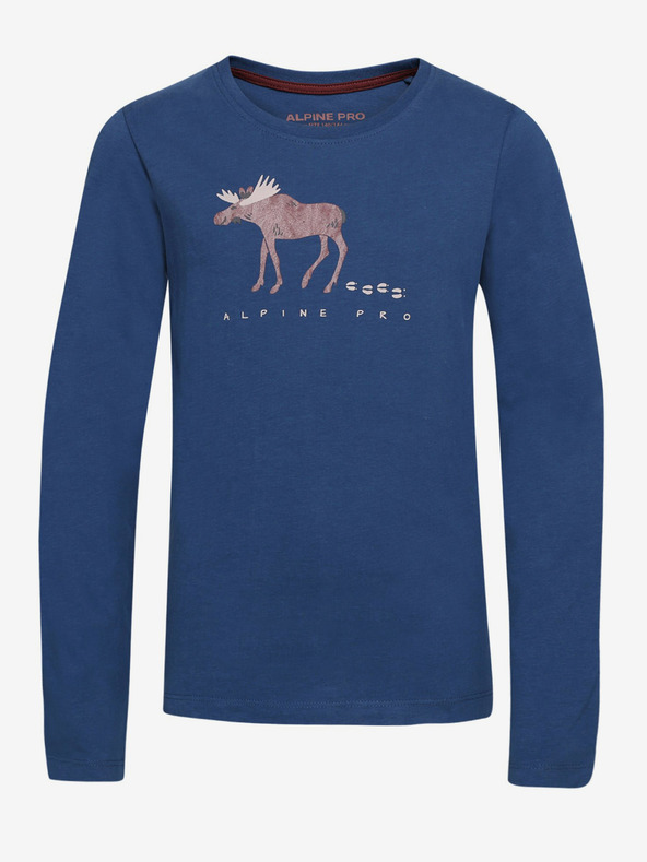 ALPINE PRO ALPINE PRO KSEVO Μπλε παιδικό μπλουζάκι