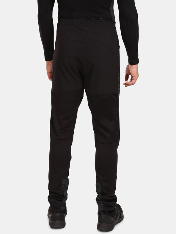 Kilpi Μαύρο ανδρικό παντελόνι εξωτερικού χώρου KILPI NUUK-M