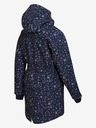 ALPINE PRO Σκούρο μπλε παλτό softshell για κορίτσια ALPINE PRO Ilemo
