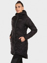 Kilpi Μαύρο γυναικείο χειμερινό παλτό Kilpi LEILA-W