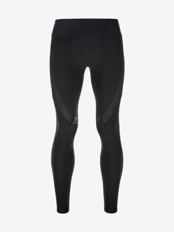 Kilpi Μαύρο ανδρικό κολάν για τρέξιμο Kilpi GEARS-M