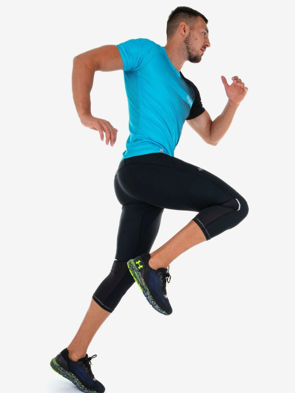 Kilpi Μαύρο ανδρικό αθλητικό κολάν 3/4 Kilpi Vigar-M