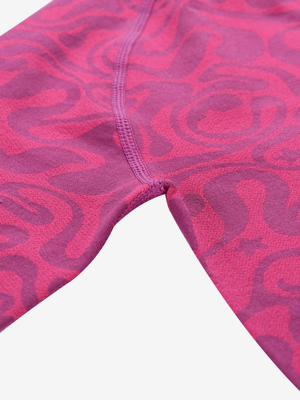 ALPINE PRO Σκούρο ροζ λειτουργικό μπλουζάκι για κορίτσια ALPINE PRO Seamo