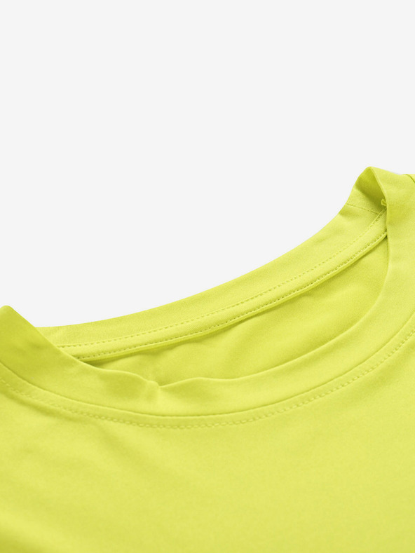 ALPINE PRO Κίτρινο ανδρικό λειτουργικό μπλουζάκι ALPINE PRO Lous