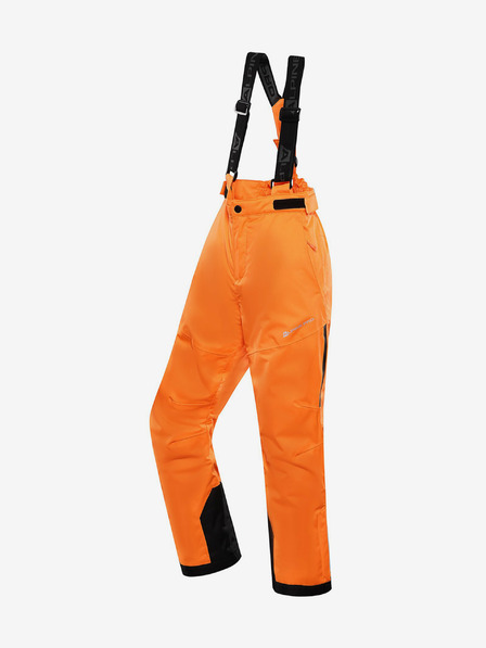 ALPINE PRO Πορτοκαλί παιδικό παντελόνι σκι με μεμβράνη ptx ALPINE PRO Osago