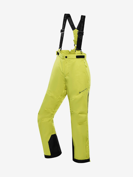 ALPINE PRO Ανοιχτό πράσινο παιδικό παντελόνι σκι με μεμβράνη ptx ALPINE PRO Osago