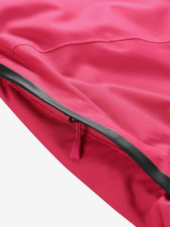 ALPINE PRO Σκούρο ροζ γυναικείο παντελόνι σκι με μεμβράνη PTX ALPINE PRO Osaga