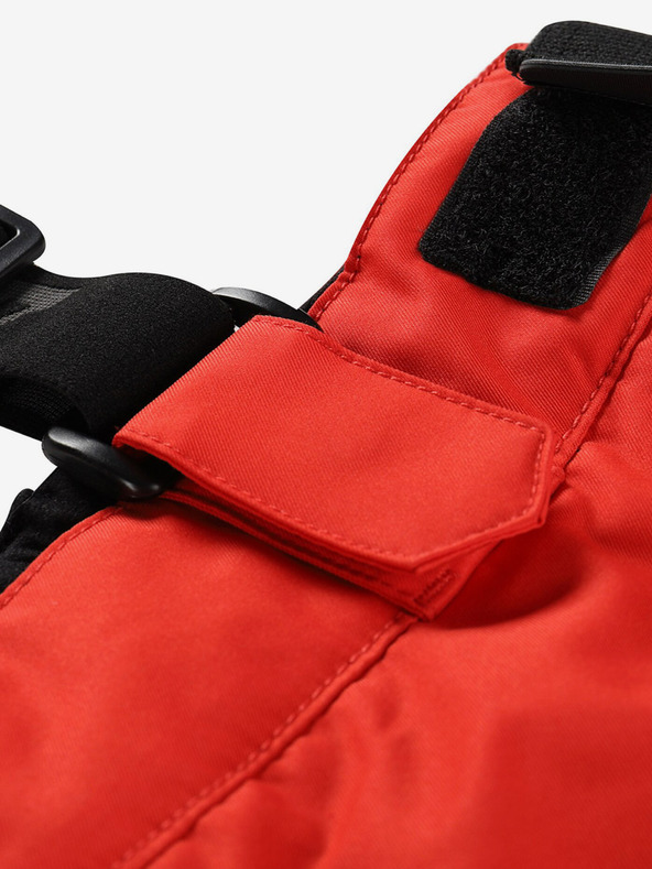 ALPINE PRO Κόκκινο ανδρικό παντελόνι σκι με μεμβράνη PTX ALPINE PRO Osag