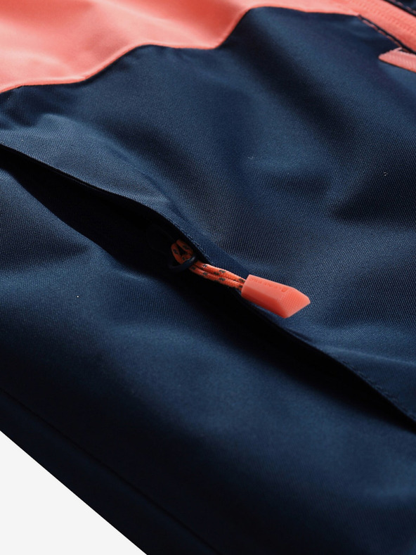 ALPINE PRO Πορτοκαλί παιδικό μπουφάν σκι με μεμβράνη PTX ALPINE PRO Zaribo