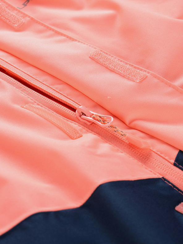 ALPINE PRO Πορτοκαλί παιδικό μπουφάν σκι με μεμβράνη PTX ALPINE PRO Zaribo