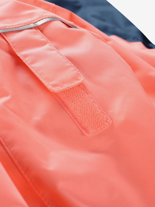 ALPINE PRO Πορτοκαλί παιδικό μπουφάν σκι με μεμβράνη PTX ALPINE PRO Zaribo