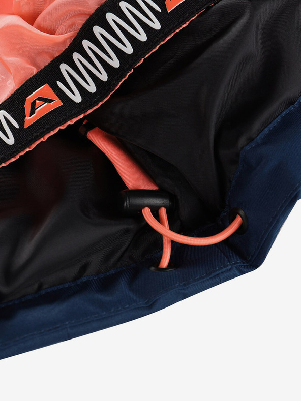 ALPINE PRO Πορτοκαλί παιδικό μπουφάν σκι με μεμβράνη PTX ALPINE PRO Zaribo