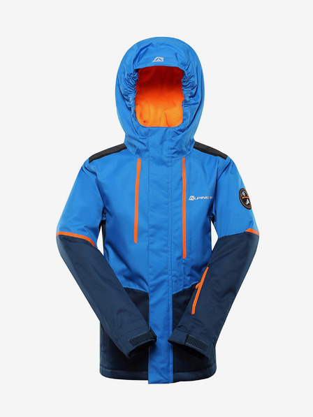 ALPINE PRO Μπλε παιδικό μπουφάν σκι με μεμβράνη PTX ALPINE PRO Zaribo
