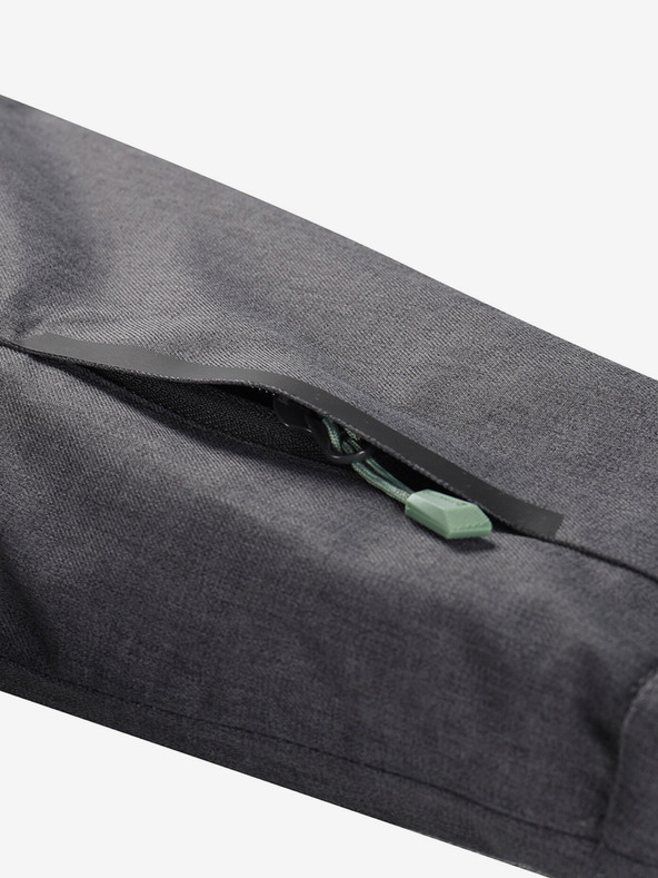 ALPINE PRO Πράσινο παιδικό μπουφάν σκι με μεμβράνη PTX ALPINE PRO Zaribo