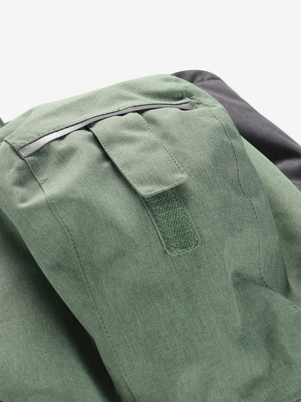 ALPINE PRO Πράσινο παιδικό μπουφάν σκι με μεμβράνη PTX ALPINE PRO Zaribo