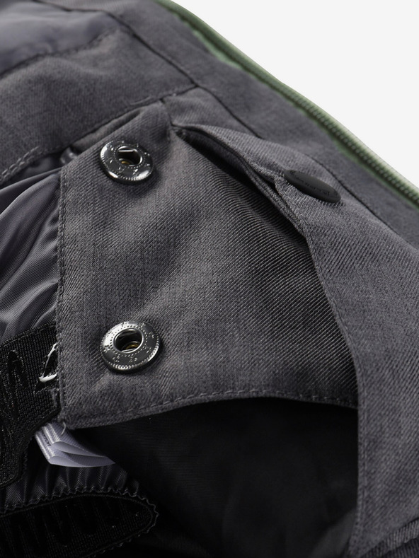 ALPINE PRO Πράσινο παιδικό μπουφάν σκι με μεμβράνη PTX ALPINE PRO Zaribo