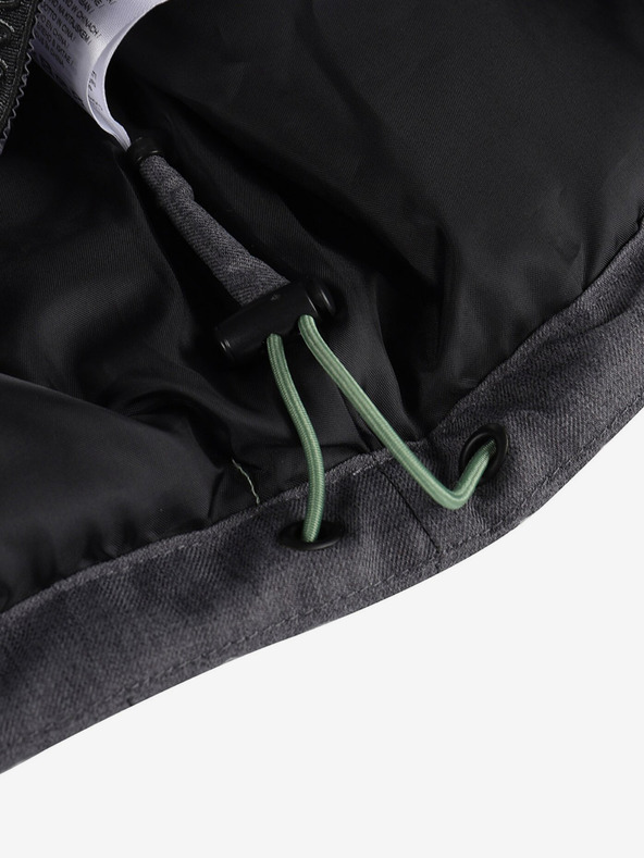 ALPINE PRO Πράσινο παιδικό μπουφάν σκι με μεμβράνη PTX ALPINE PRO Zaribo