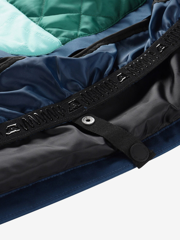 ALPINE PRO Πράσινο γυναικείο μπουφάν σκι με μεμβράνη PTX ALPINE PRO Zaribo