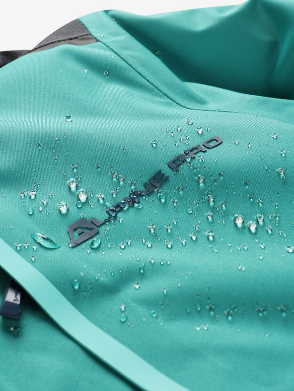 ALPINE PRO Πράσινο γυναικείο μπουφάν σκι με μεμβράνη PTX ALPINE PRO Zaribo