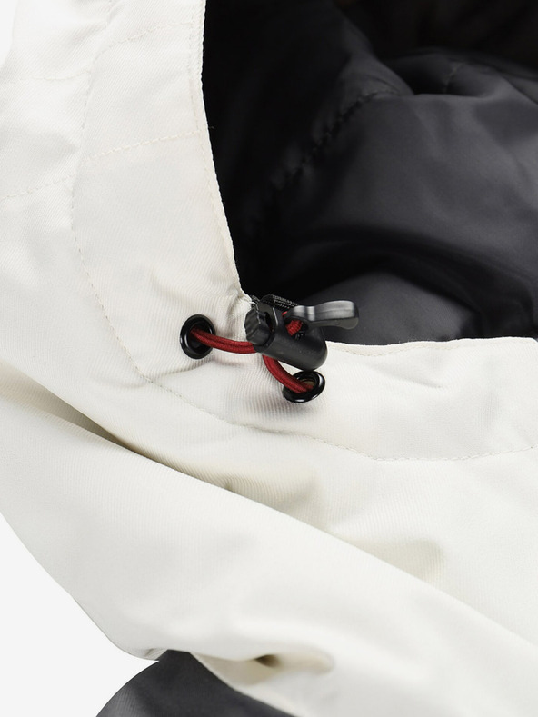 ALPINE PRO Ανδρικό μπορντό μπουφάν σκι ALPINE PRO Uzer