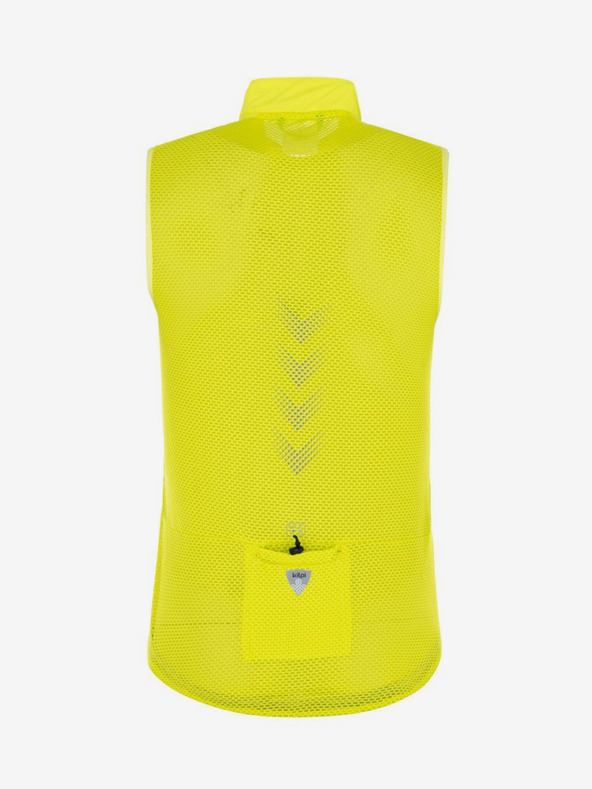 Kilpi Ανοιχτό πράσινο ανδρικό γιλέκο ποδηλασίας Kilpi FLOW-M