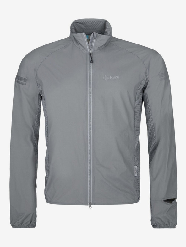 Kilpi Γκρι Ανδρικό μπουφάν τρεξίματος Kilpi Tirano-M