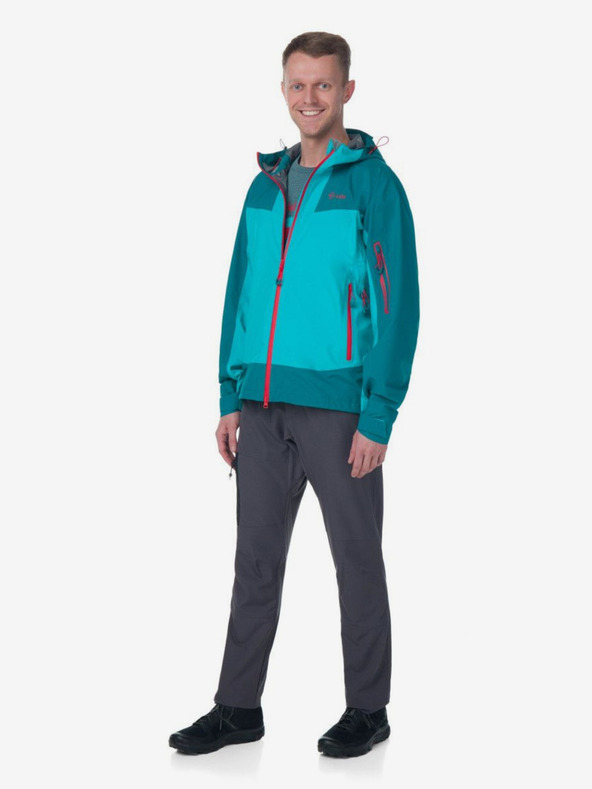 Kilpi Τυρκουάζ ανδρικό αθλητικό μπουφάν Kilpi Mamba-M