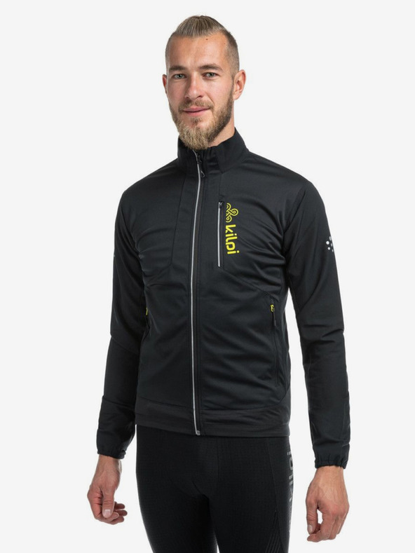 Kilpi Μαύρο ανδρικό αθλητικό μπουφάν Kilpi Nordim-M