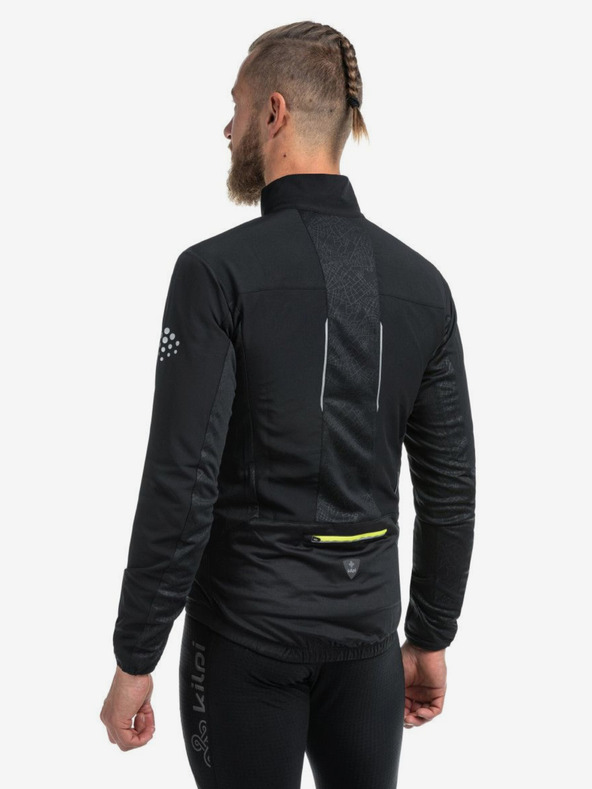 Kilpi Μαύρο ανδρικό αθλητικό μπουφάν Kilpi Nordim-M