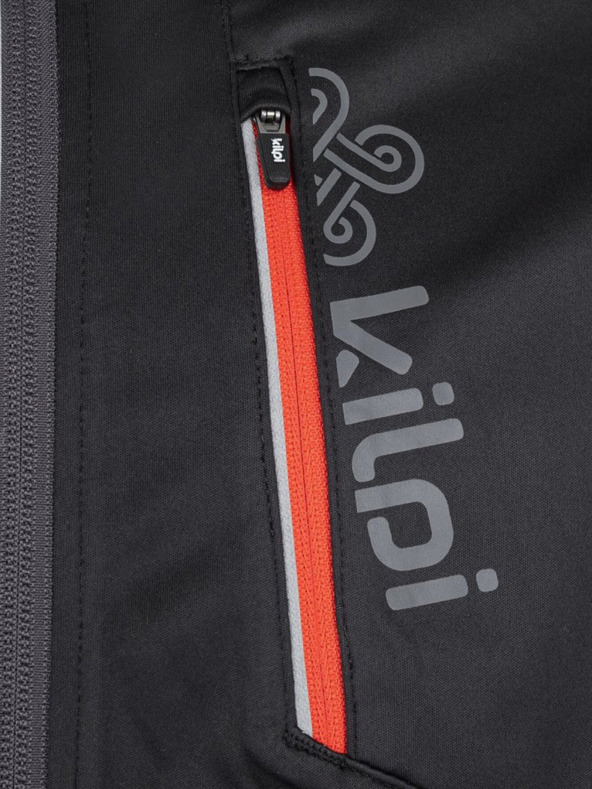 Kilpi Μαύρο ανδρικό αθλητικό μπουφάν Kilpi Nordim-M