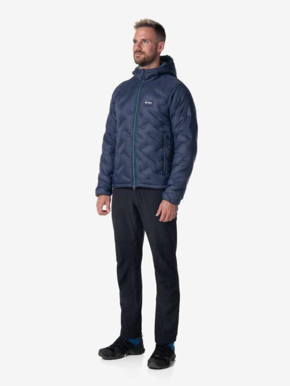 Kilpi Μπλε σκούρο ανδρικό μπουφάν Kilpi Albert-M με πούπουλα