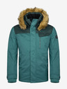 Kilpi Πετρόλ ανδρικό χειμερινό μπουφάν με faux γούνα Kilpi ALPHA