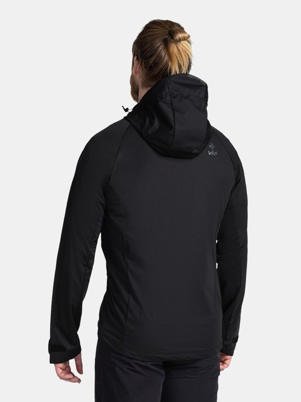 Kilpi Μαύρο ανδρικό ελαφρύ softshell μπουφάν Kilpi BELTRA-M