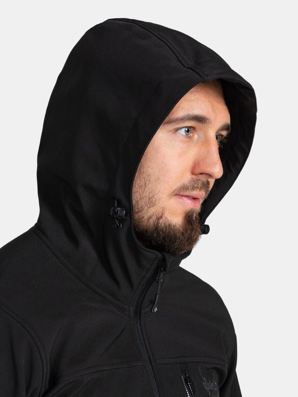 Kilpi Μαύρο ανδρικό softshell μπουφάν Kilpi RAVIO-M
